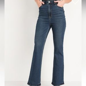 Plus size 16 tall Old Navy Higher-High Rise Flare Jeans